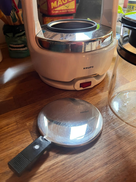 Cafetière à vapo-pression vintage Krups T8 265A - Années 70