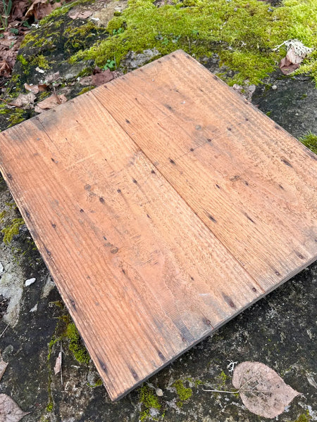 Casier / tiroir d'imprimeur ancien en bois 50x44cm