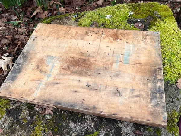 Casier d'imprimeur ancien en bois Bainville Gros 65x44cm