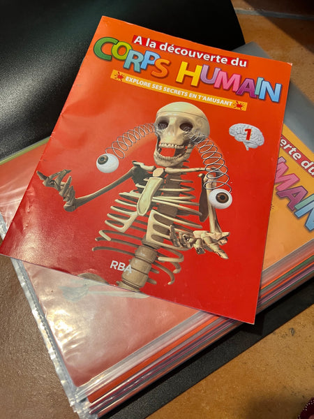 Squelette d'anatomie humaine - Editions RBA France - 2013