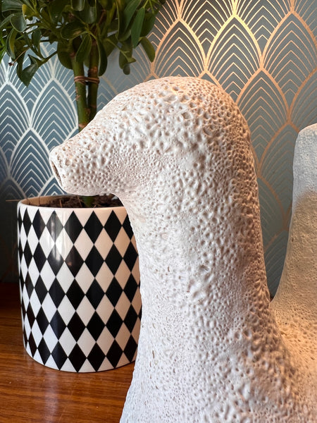 Rare pichet zoomorphe cocotte ou poule dit "Joséphine Baker" par Jean Varoqueaux - Années 60