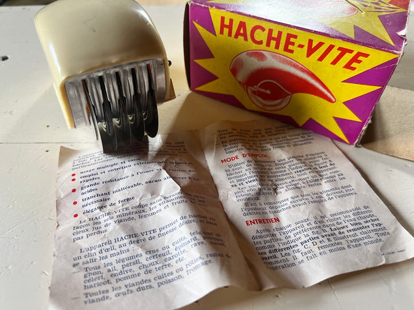 Hachoir à roulettes Hache-Vite vintage - Années 60