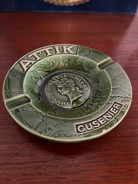 Cendrier publicitaire vintage ATTIK Liqueur Cusenier - Proceram Aubagne
