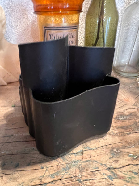 Pot à crayons / organisateur de bureau vintage Tenex - Made in USA - Années 90/2000