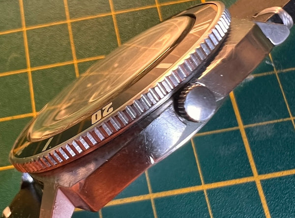 Montre Seiko vintage 7005-8050 dite Poor Man 62mas - Japon 1969