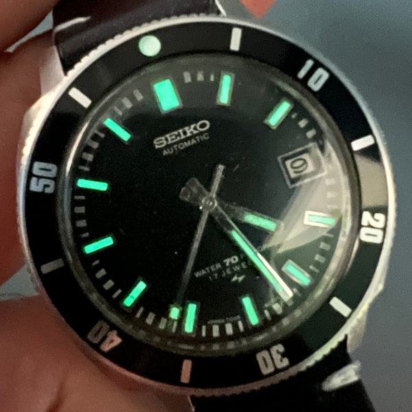Montre Seiko vintage 7005-8050 dite Poor Man 62mas - Japon 1969