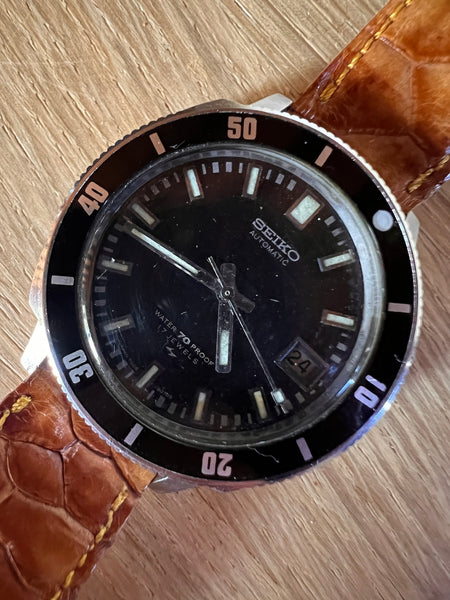 Montre Seiko vintage 7005-8050 dite Poor Man 62mas - Japon 1969
