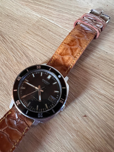 Montre Seiko vintage 7005-8050 dite Poor Man 62mas - Japon 1969