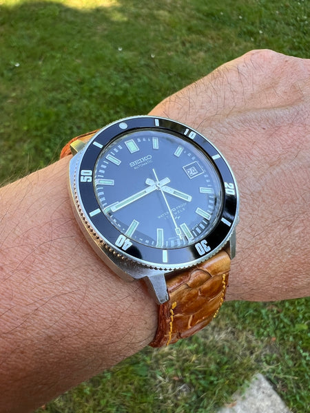 Montre Seiko vintage 7005-8050 dite Poor Man 62mas - Japon 1969