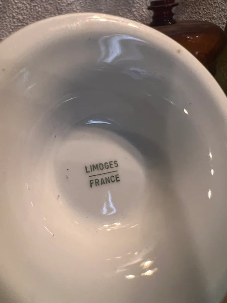 Pot d'apothicaire vintage Cocaïne en porcelaine de Limoges