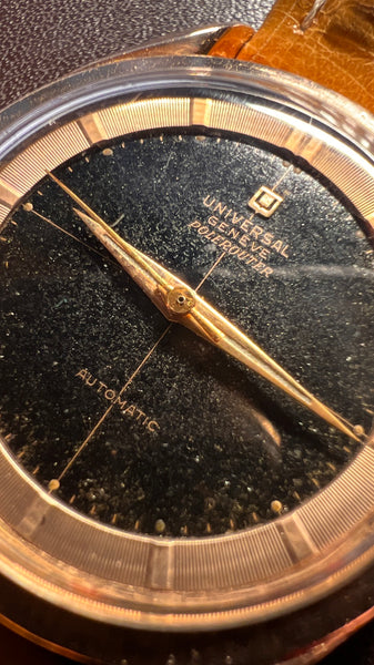 Universal Geneve Polerouter S20214-6 plaquage or rose