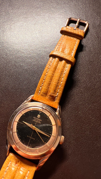 Universal Geneve Polerouter S20214-6 plaquage or rose