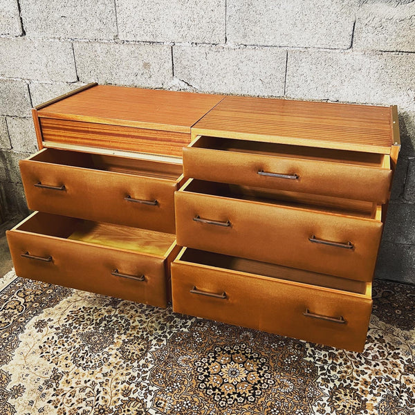 Coiffeuse / commode par Roger Landault au style moderniste - Années 50/60