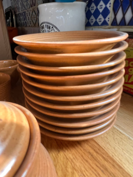 Le Sélectionneur - Brocante - Service à café vintage 23 pièces en grès