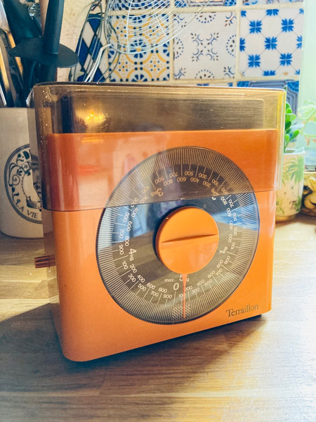 Balance vintage Terraillon 5kg orange