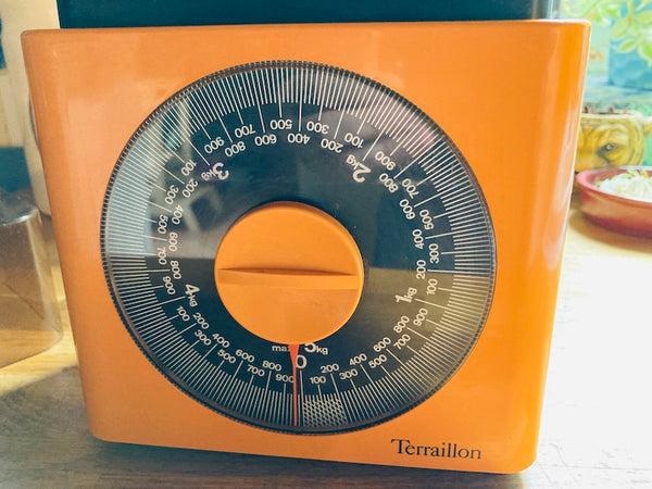 Balance vintage Terraillon 5kg orange