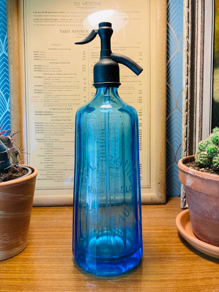 Siphon à eau de Seltz J. Larquié Bordeaux - Années 30/40