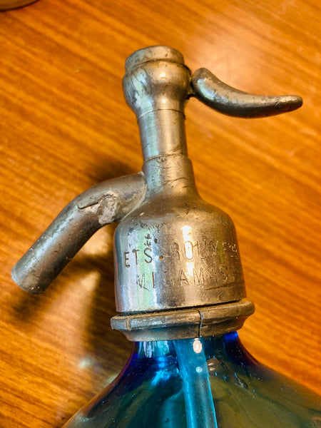 Siphon à eau de Seltz S. Ruche Salon de Provence - Années 30/40
