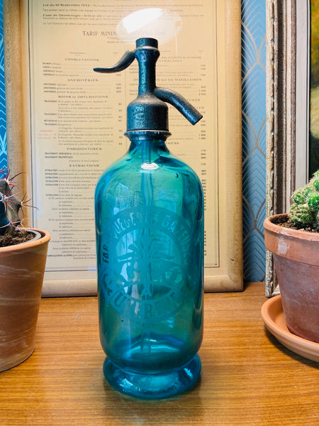 Siphon à eau de Seltz Pigeon Uzerche - Années 30/40