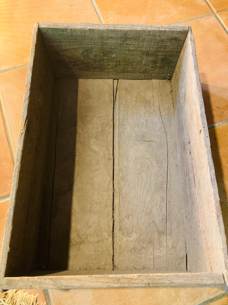 Caisse en bois vintage Lait concentré Nestlé