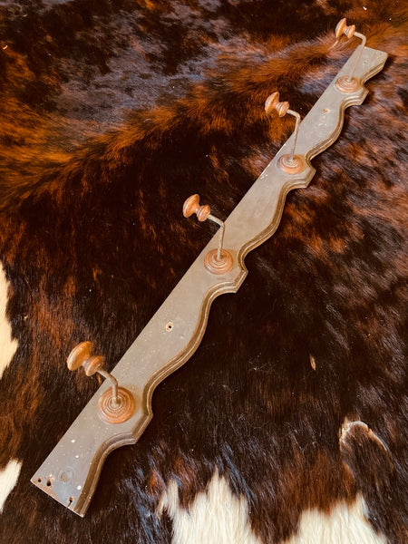 Porte manteau vintage 4 patères