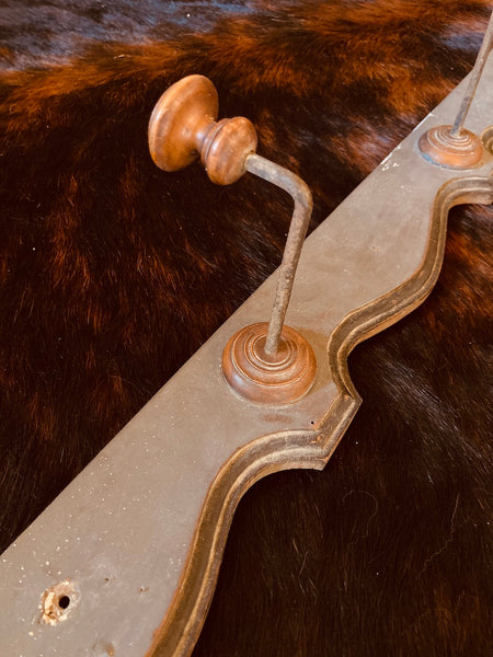 Porte manteau vintage 4 patères