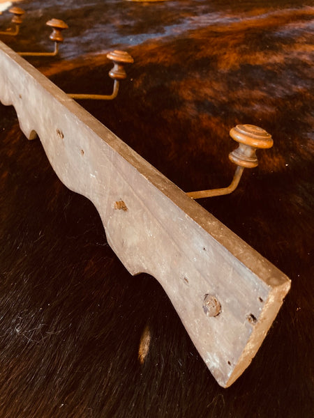 Porte manteau vintage 4 patères