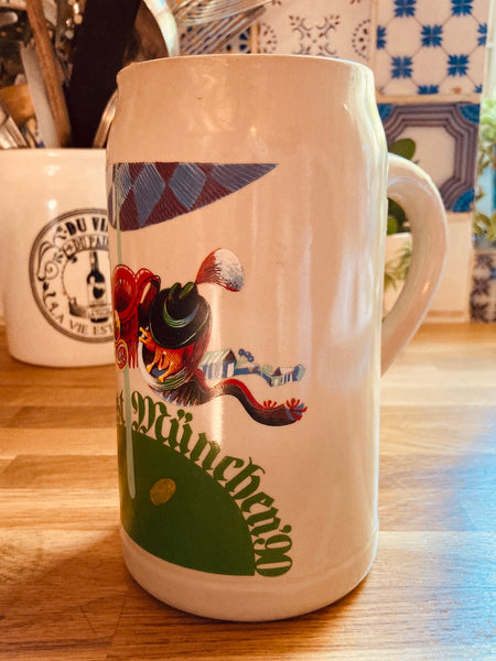 Chope à bière collector vintage Rastal Oktoberfest München 1990 - 1 litre