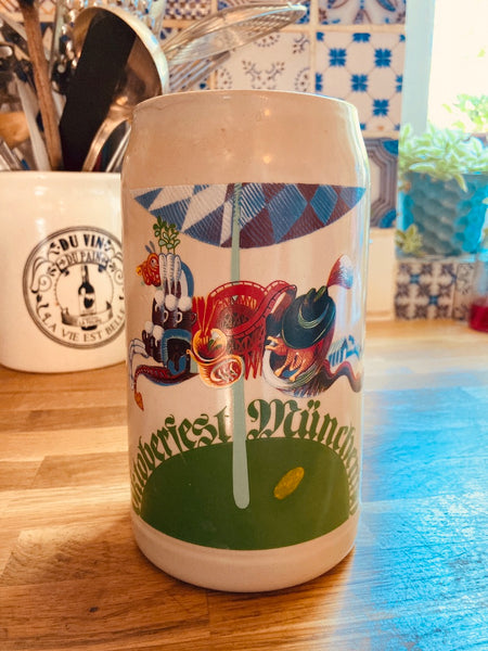 Chope à bière collector vintage Rastal Oktoberfest München 1990 - 1 litre