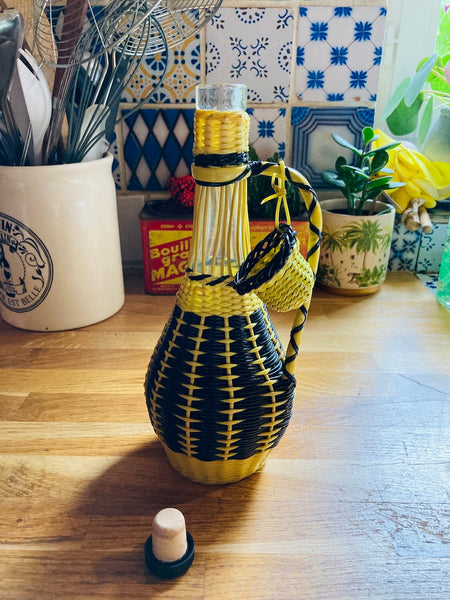 Bouteille Scoubidou vintage