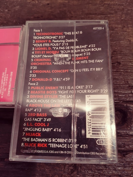 Lot de cassettes hip-hop Benny B et Yo Rap - Années 90 - Le Sélectionneur - Brocante en ligne