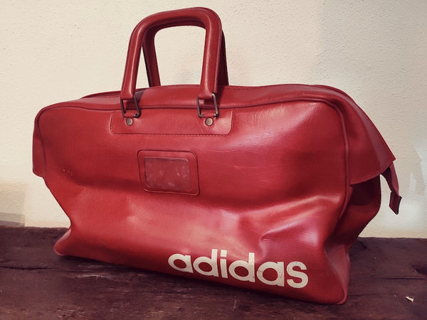 Sac de sport ou de week-end vintage ADIDAS - Années 70 - Le Sélectionneur - Brocante en ligne