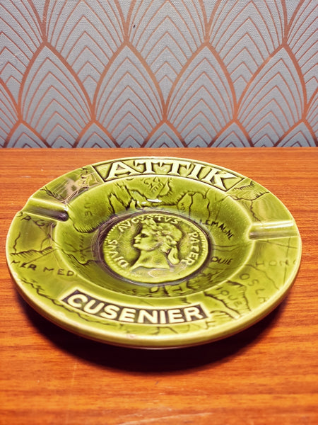 Ancien cendrier publicitaire ATTIK Liqueur Cusenier - Proceram Aubagne - Le Sélectionneur - Brocante en ligne
