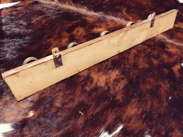 Patère / porte-manteau vintage 5 patères - Le Sélectionneur - Brocante en ligne