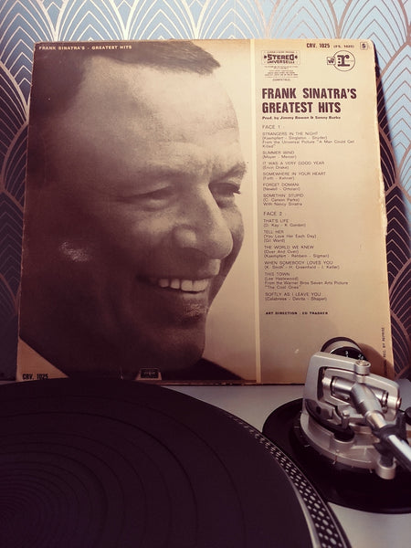 Vinyle 33 tours Franck Sinatra "Greatest hits" 1967 - Le Sélectionneur - Brocante en ligne