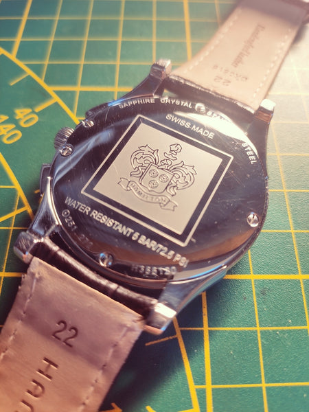Montre Hamilton Jazzmaster Thinline Chrono H386120 Quartz - Le Sélectionneur - Brocante en ligne