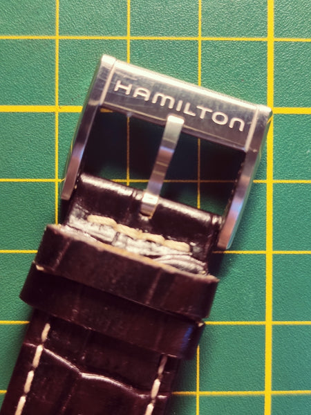 Montre Hamilton Jazzmaster Thinline Chrono H386120 Quartz - Le Sélectionneur - Brocante en ligne
