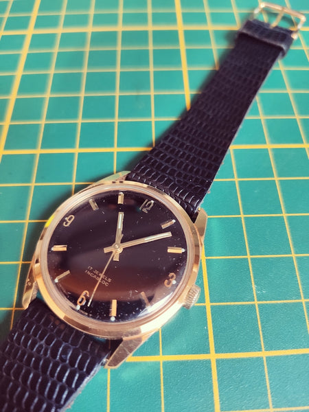 Montre mécanique 17 jewels Incabloc - Années 70