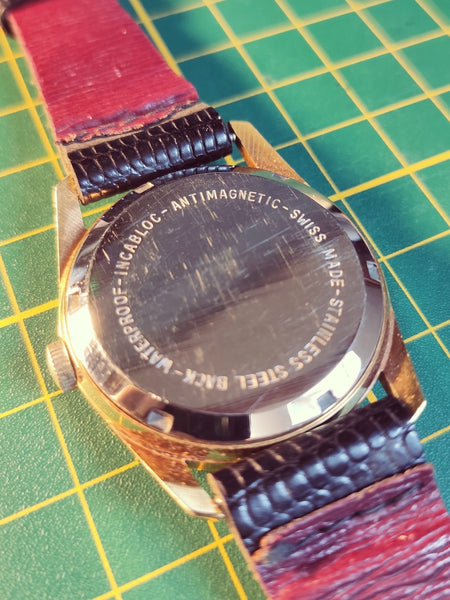 Montre mécanique 17 jewels Incabloc - Années 70