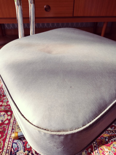 Chaise de bureau industrielle / d'administration vintage - Années 60