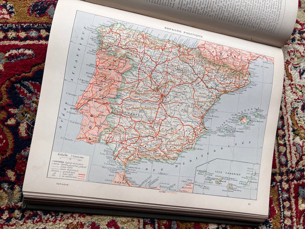 L'Espagne et le Portugal illustrés par P. Jousset - Librairie Larousse - Début 1900