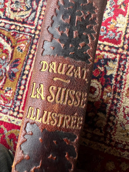 La Suisse illustrés par A. Dauzat - Librairie Larousse - Début 1900