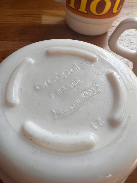 3 tasses vintages Cacolac Hot - Arcopal France