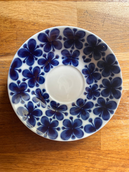 Tasse et sous-tasse vintage en porcelaine "Mon Amie" par Marianne Westman pour Rörstrand (Sweden) - 80'S