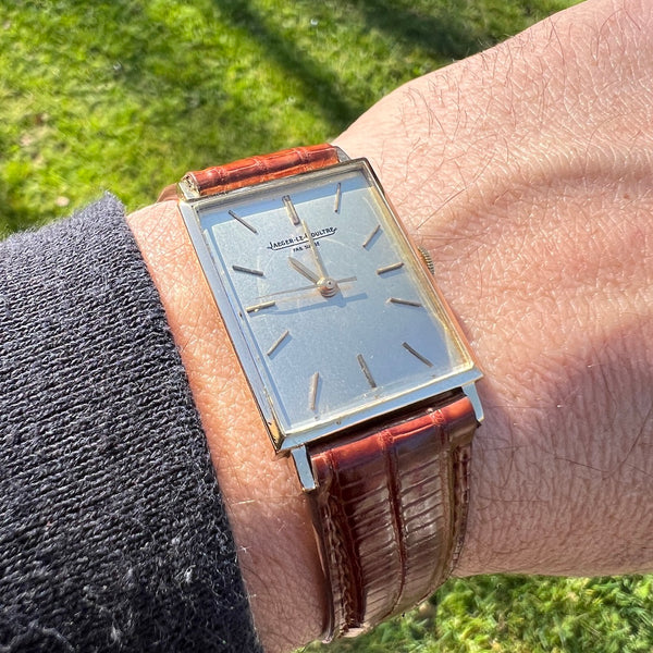 Montre Jaeger Lecoultre Art Déco en or 18k - Années 50/60