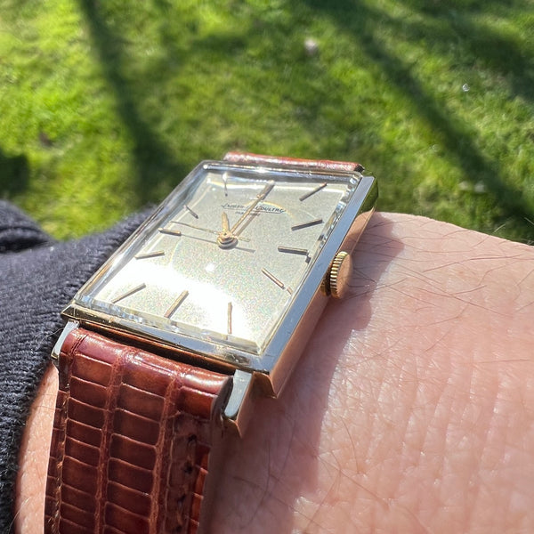 Montre Jaeger Lecoultre Art Déco en or 18k - Années 50/60