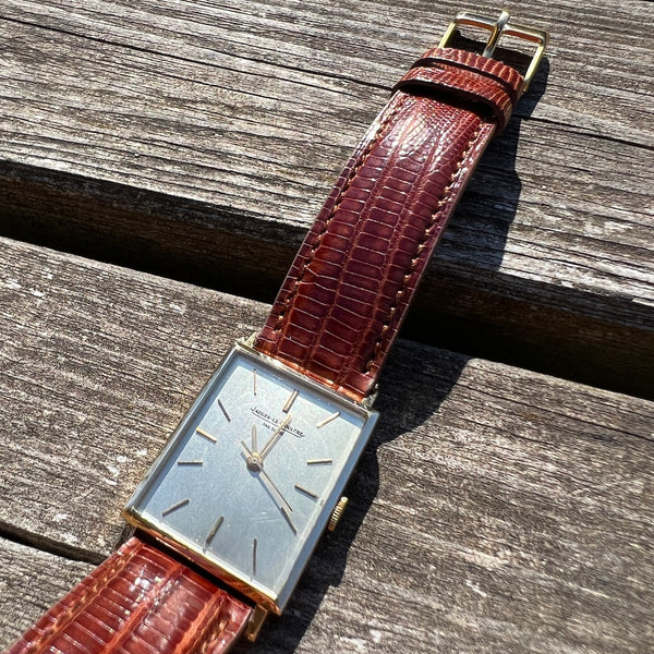 Montre Jaeger Lecoultre Art Déco en or 18k - Années 50/60