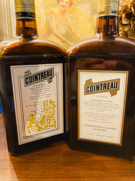 Seau à glaçons publicitaires vintages Cointreau - Années 70/80