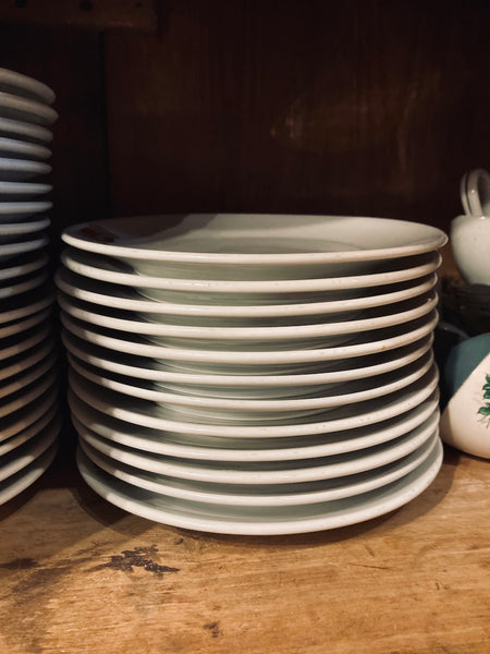Lot d'assiettes vintages en porcelaine de Limoges Field Haviland au blason de Périgueux