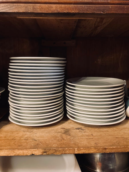 Lot d'assiettes vintages en porcelaine de Limoges Field Haviland au blason de Périgueux